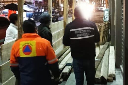 Supervisará Protección Civil instalación de burladeros para la Huamantlada desde este jueves